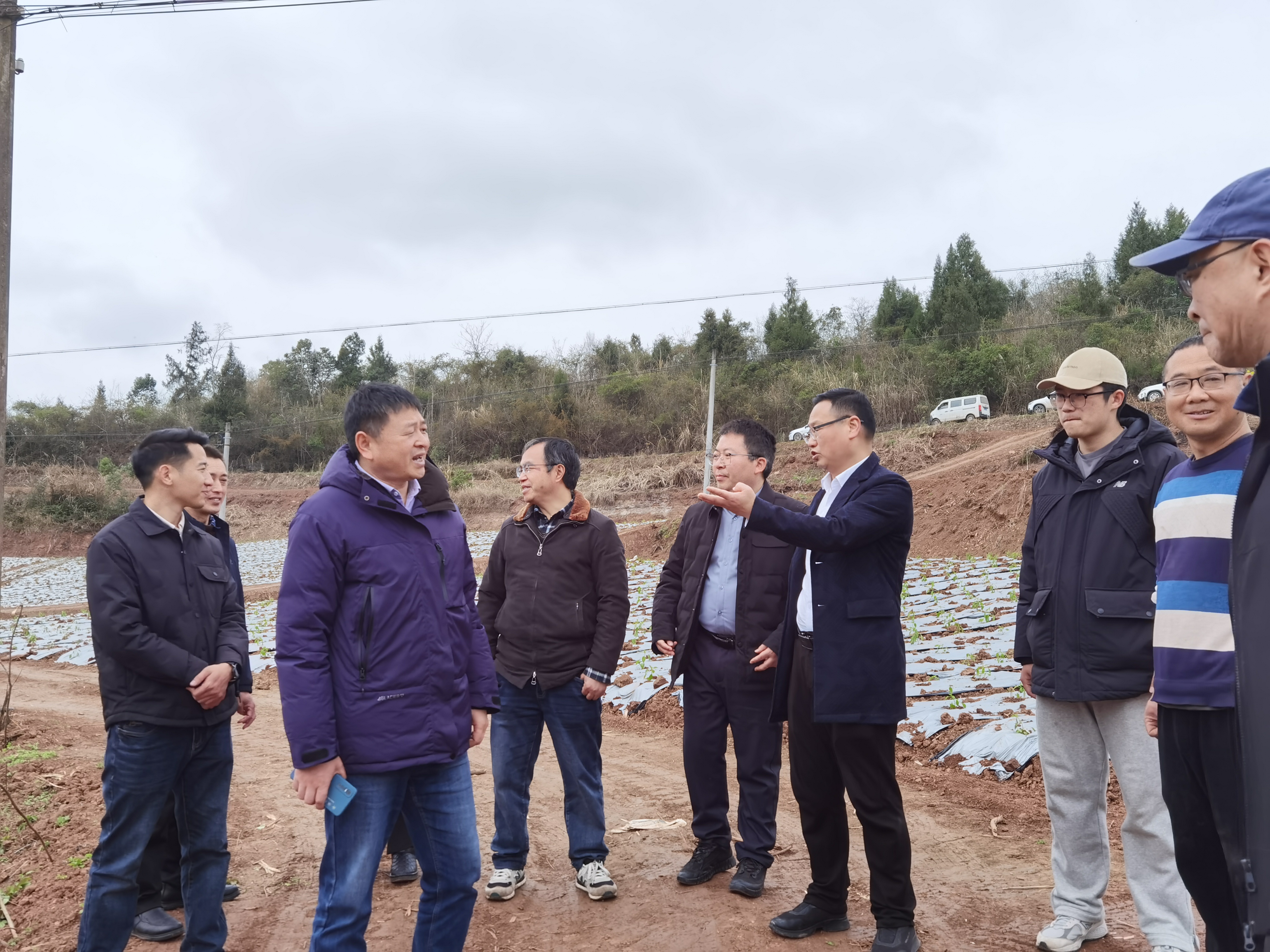 西华大学乡村振兴办一行到定点帮扶村开展走访调研工作